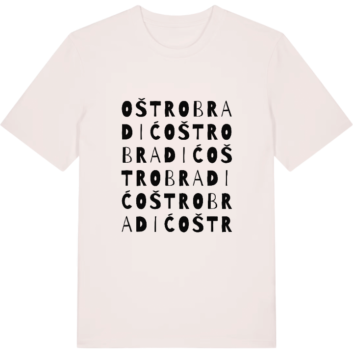 Oštrobradić ordlek t-shirt – t-shirt från PinShirt