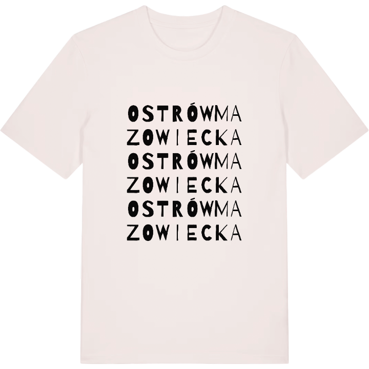 Ostrów Mazowiecka ordlek t-shirt – t-shirt från PinShirt
