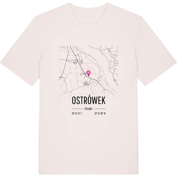 Ostrówek karta t-shirt – t-shirt från PinShirt
