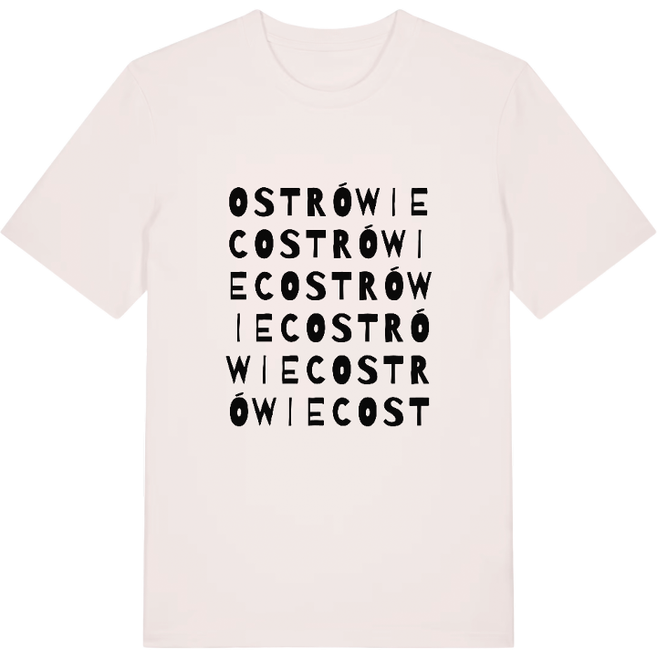 Ostrówiec ordlek t-shirt – t-shirt från PinShirt