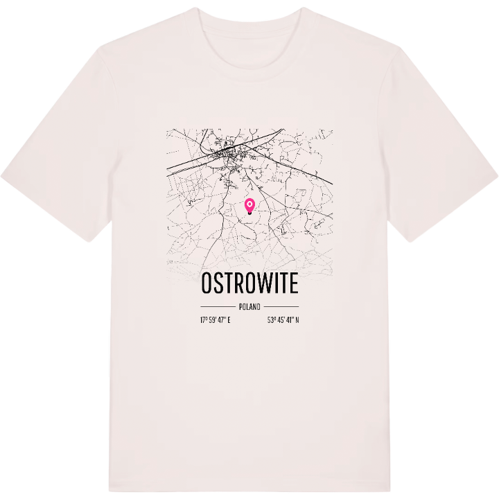 Ostrowite karta t-shirt – t-shirt från PinShirt