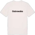 Ostrowsko fetstil t-shirt