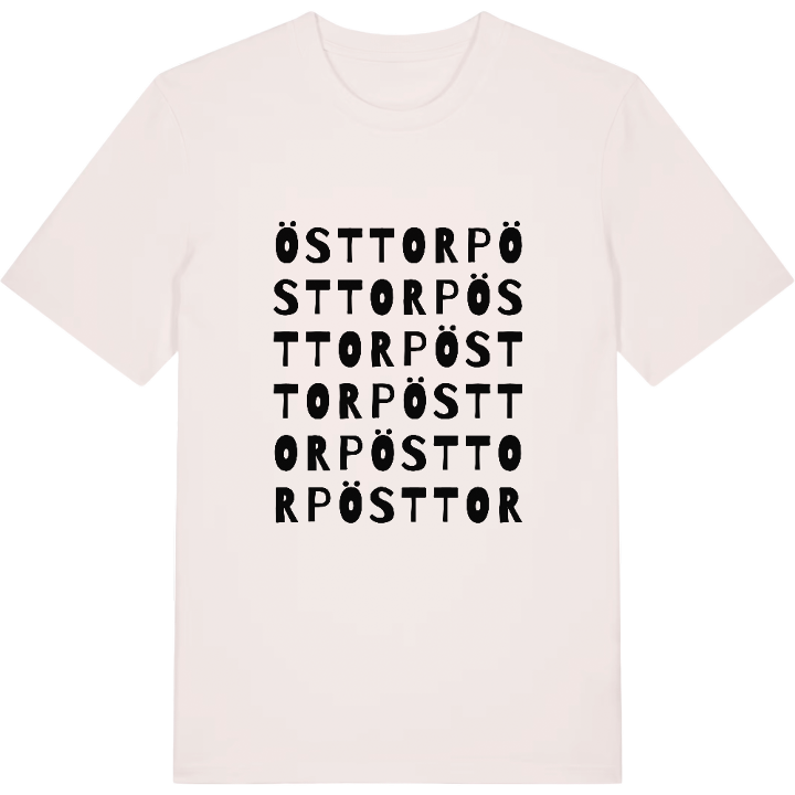 Östtorp ordlek t-shirt – t-shirt från PinShirt
