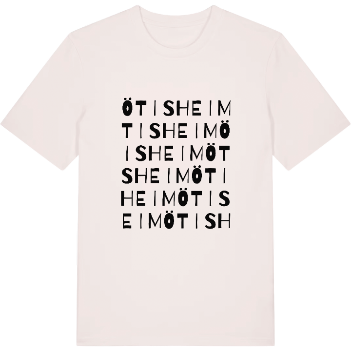 Ötisheim ordlek t-shirt – t-shirt från PinShirt