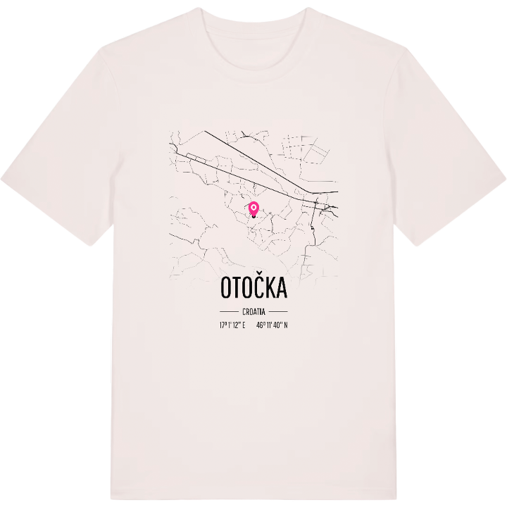Otočka karta t-shirt – t-shirt från PinShirt