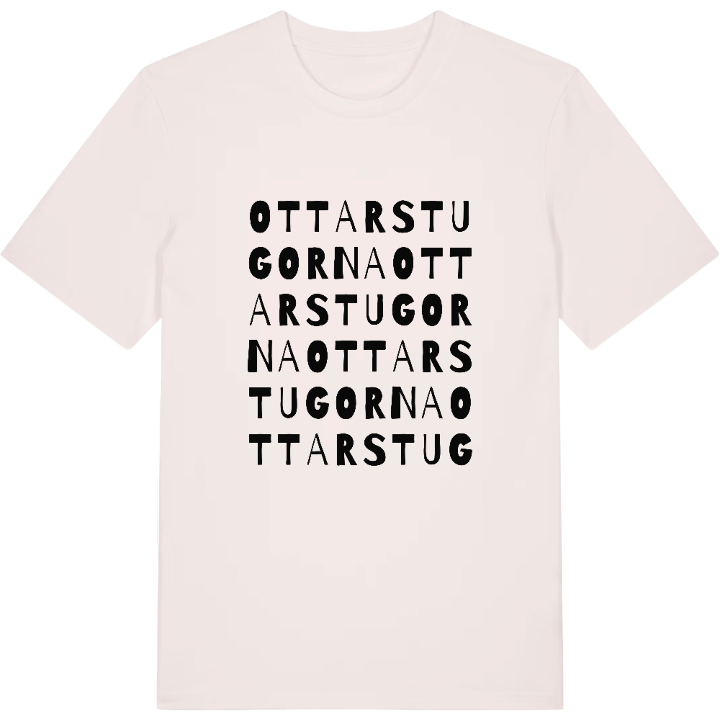 Ottarstugorna ordlek t-shirt – t-shirt från PinShirt