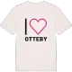 Jag älskar Otteby t-shirt stort tryck