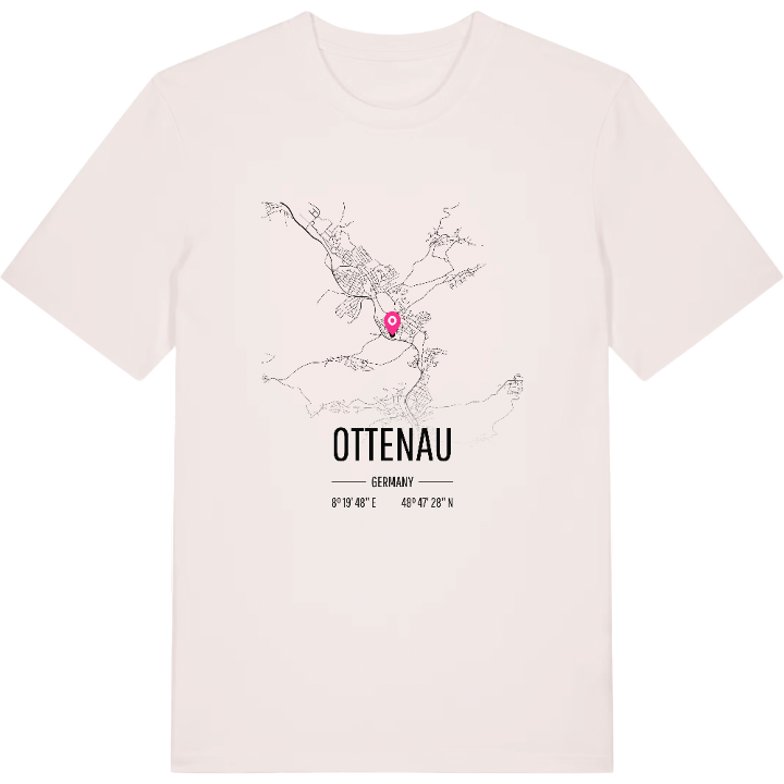 Ottenau karta t-shirt – t-shirt från PinShirt
