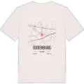 Oudenburg karta t-shirt