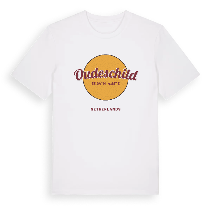 Oudeschild cirkel t-shirt – t-shirt från PinShirt
