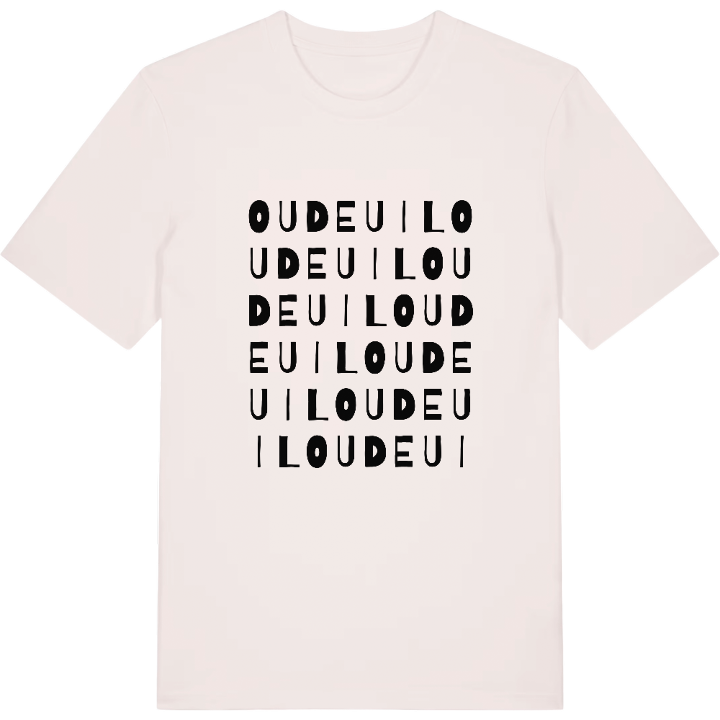 Oudeuil ordlek t-shirt – t-shirt från PinShirt