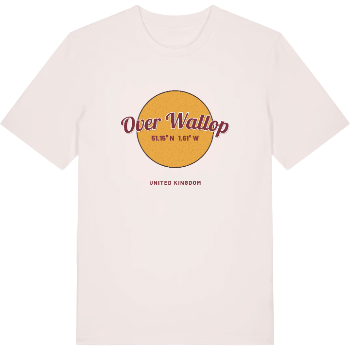 Over Wallop cirkel t-shirt – t-shirt från PinShirt