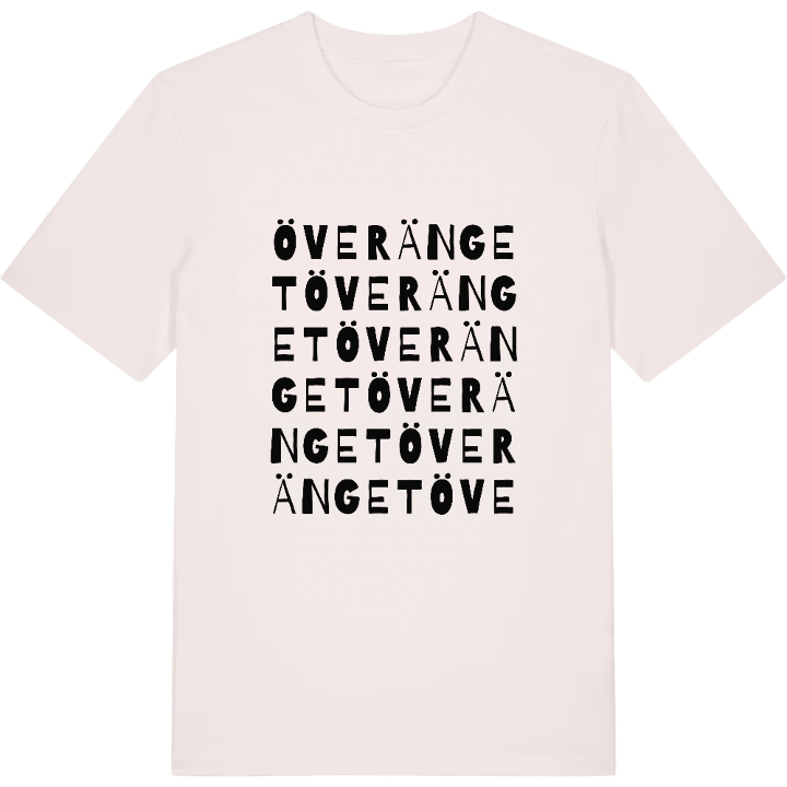 Överänget ordlek t-shirt – t-shirt från PinShirt