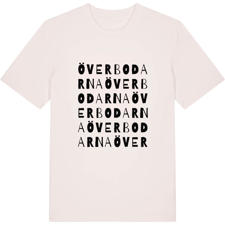 Överbodarna ordlek t-shirt – t-shirt från PinShirt
