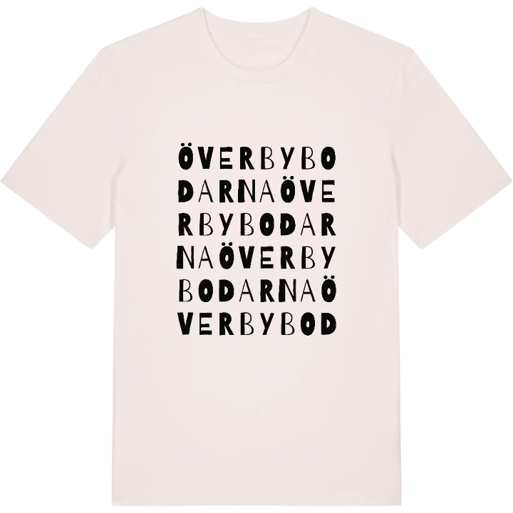 Överbybodarna ordlek t-shirt – t-shirt från PinShirt