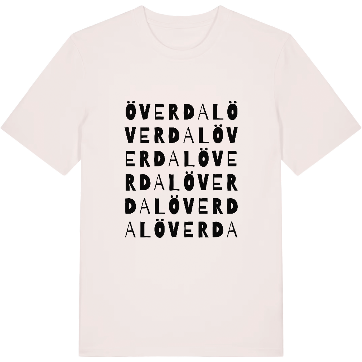 Överdal ordlek t-shirt – t-shirt från PinShirt