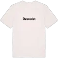 Överedet fetstil t-shirt