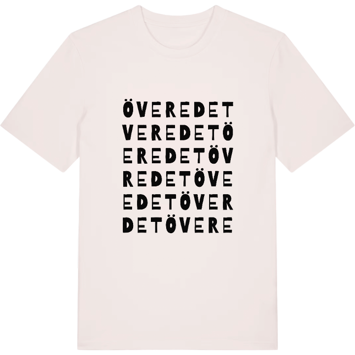 Överedet ordlek t-shirt – t-shirt från PinShirt