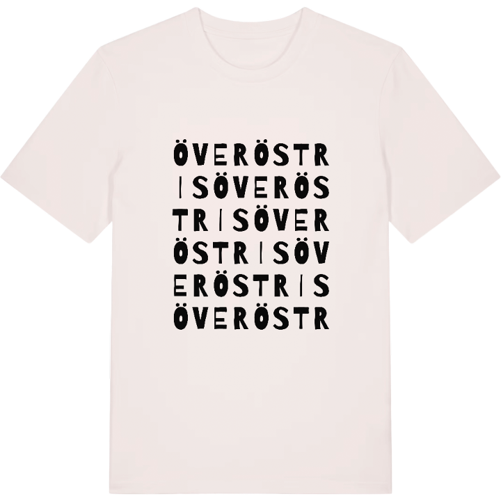 Överöstris ordlek t-shirt – t-shirt från PinShirt