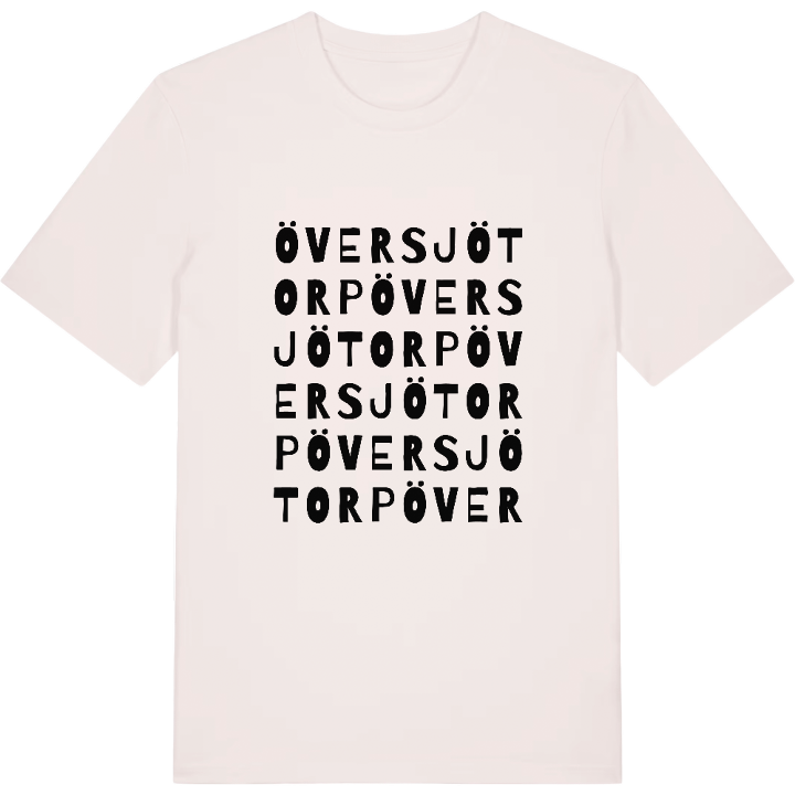 Översjötorp ordlek t-shirt – t-shirt från PinShirt