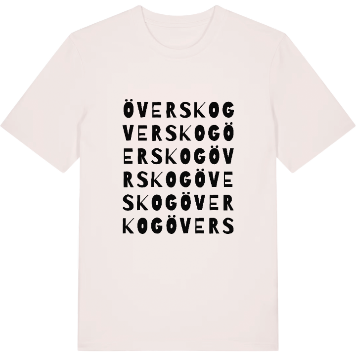 Överskog ordlek t-shirt – t-shirt från PinShirt