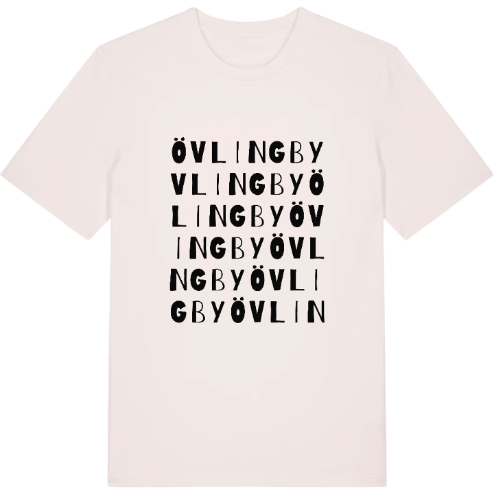 Övlingby ordlek t-shirt – t-shirt från PinShirt