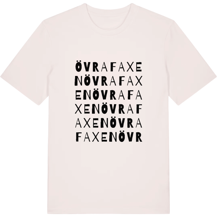 Övra Faxen ordlek t-shirt – t-shirt från PinShirt