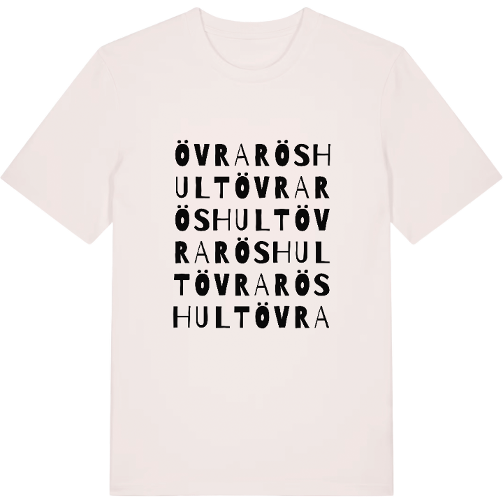 Övra Röshult ordlek t-shirt – t-shirt från PinShirt