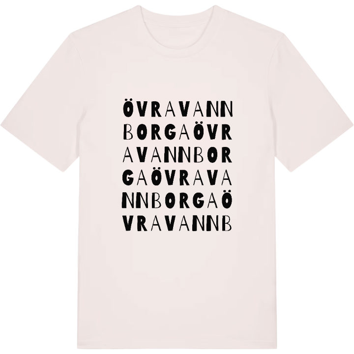 Övra Vannborga ordlek t-shirt – t-shirt från PinShirt