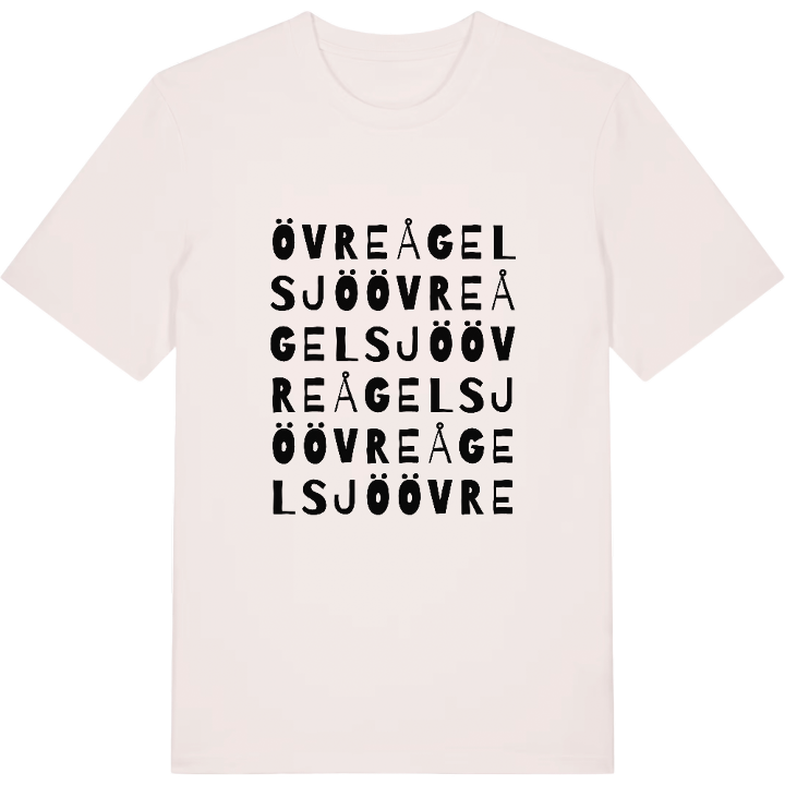 Övre Ågelsjö ordlek t-shirt – t-shirt från PinShirt