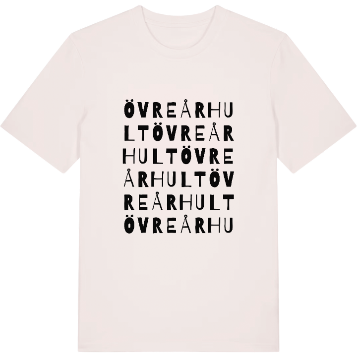 Övre Århult ordlek t-shirt – t-shirt från PinShirt