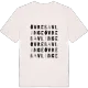 Övre Bavlinge ordlek t-shirt