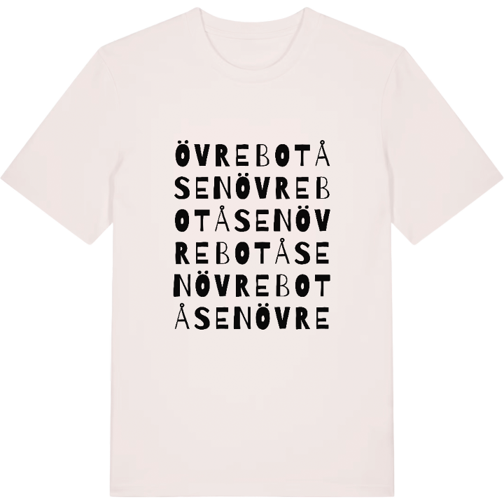 Övre Botåsen ordlek t-shirt – t-shirt från PinShirt