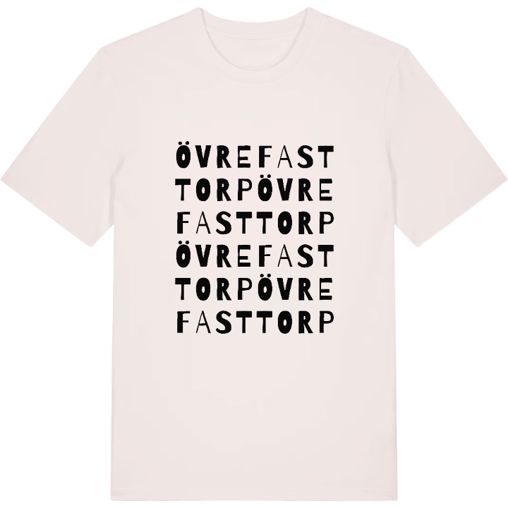 Övre Fasttorp ordlek t-shirt – t-shirt från PinShirt