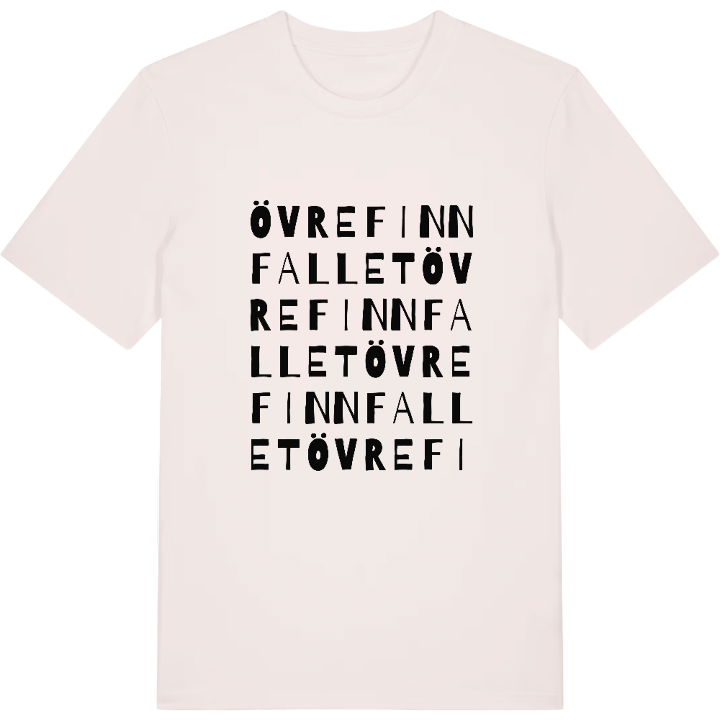 Övre Finnfallet ordlek t-shirt – t-shirt från PinShirt