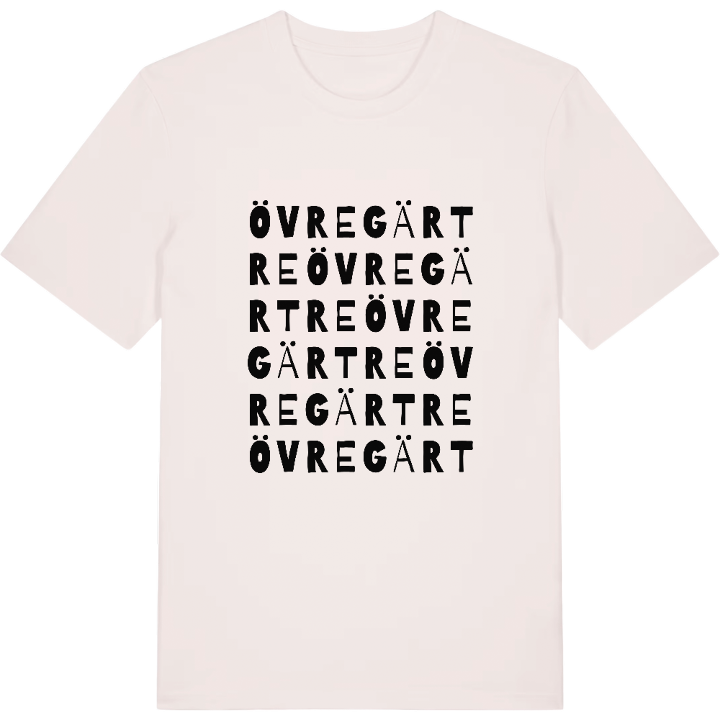 Övre Gärtre ordlek t-shirt – t-shirt från PinShirt