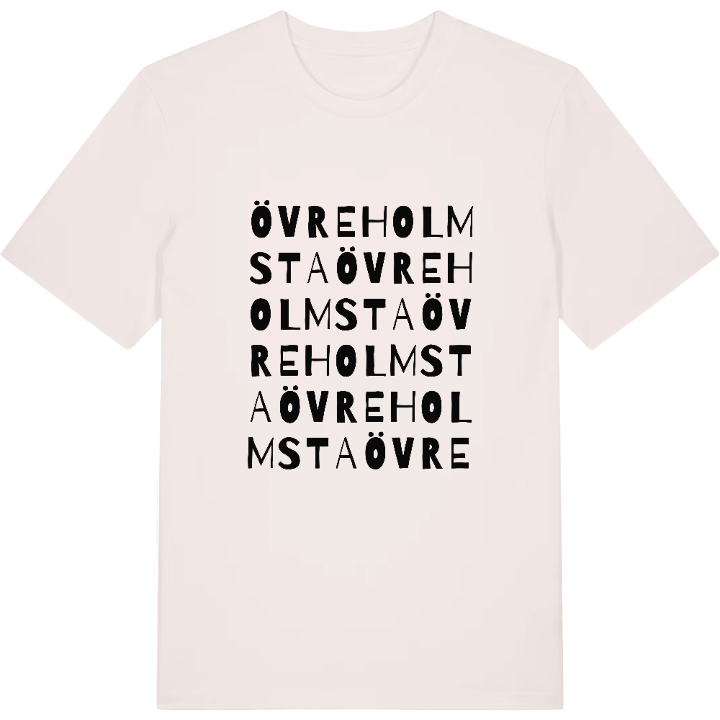Övre Holmsta ordlek t-shirt – t-shirt från PinShirt
