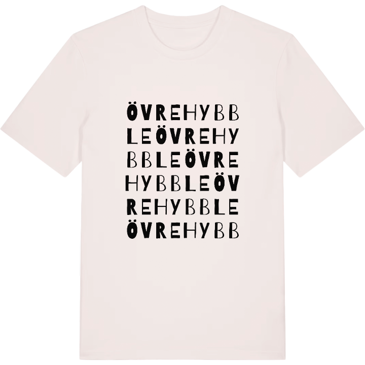 Övre Hybble ordlek t-shirt – t-shirt från PinShirt
