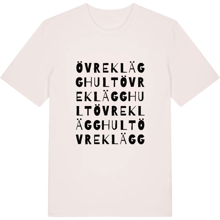 Övre Klägghult ordlek t-shirt – t-shirt från PinShirt