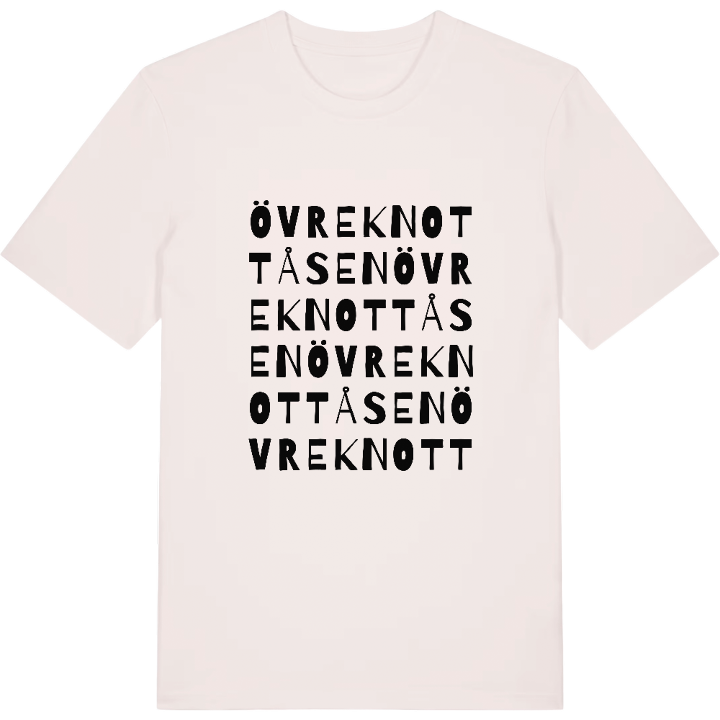 Övre Knottåsen ordlek t-shirt – t-shirt från PinShirt