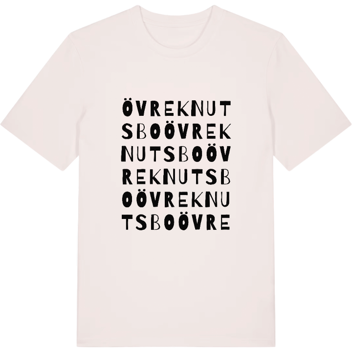 Övre Knutsbo ordlek t-shirt – t-shirt från PinShirt