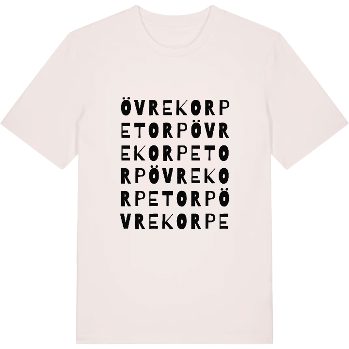 Övre Korpetorp ordlek t-shirt – t-shirt från PinShirt