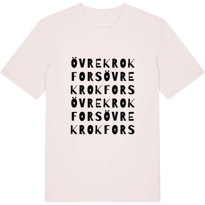 Övre Krokfors ordlek t-shirt – t-shirt från PinShirt