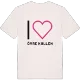 Jag älskar Övre Kullen t-shirt stort tryck
