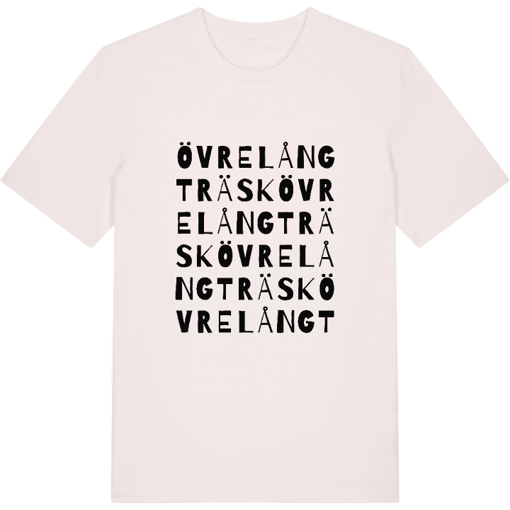 Övre Långträsk ordlek t-shirt – t-shirt från PinShirt