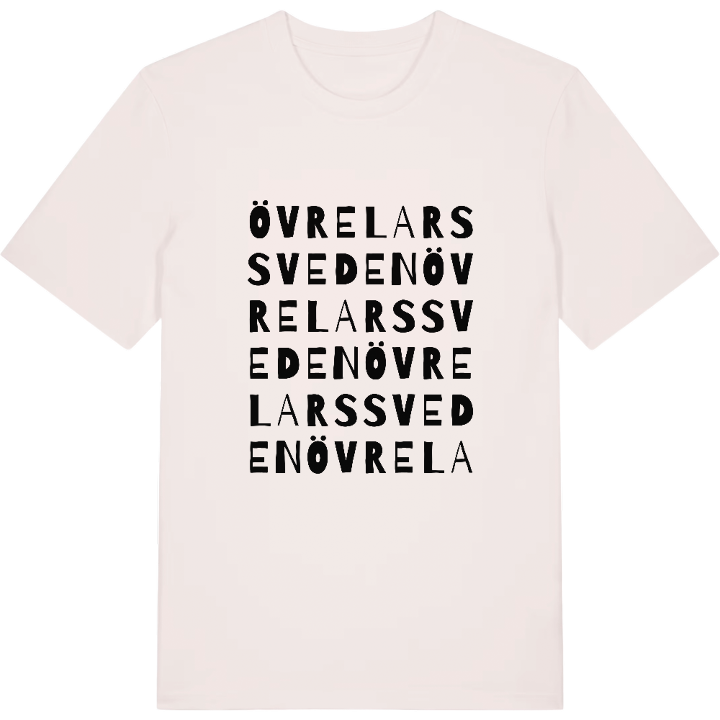 Övre Larssveden ordlek t-shirt – t-shirt från PinShirt