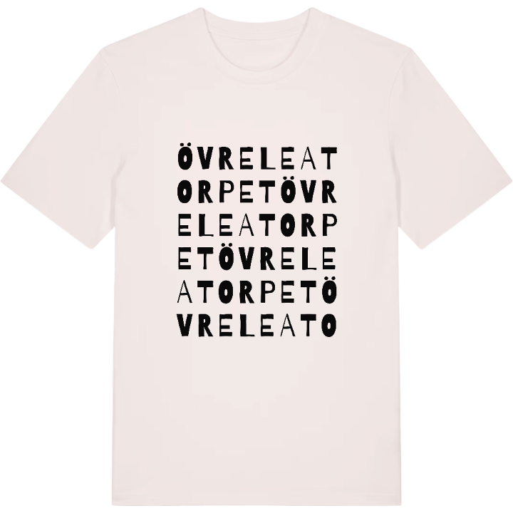 Övre Leatorpet ordlek t-shirt – t-shirt från PinShirt