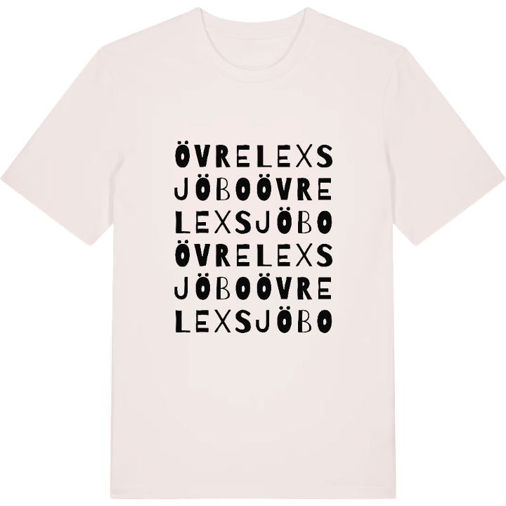 Övre Lexsjöbo ordlek t-shirt – t-shirt från PinShirt