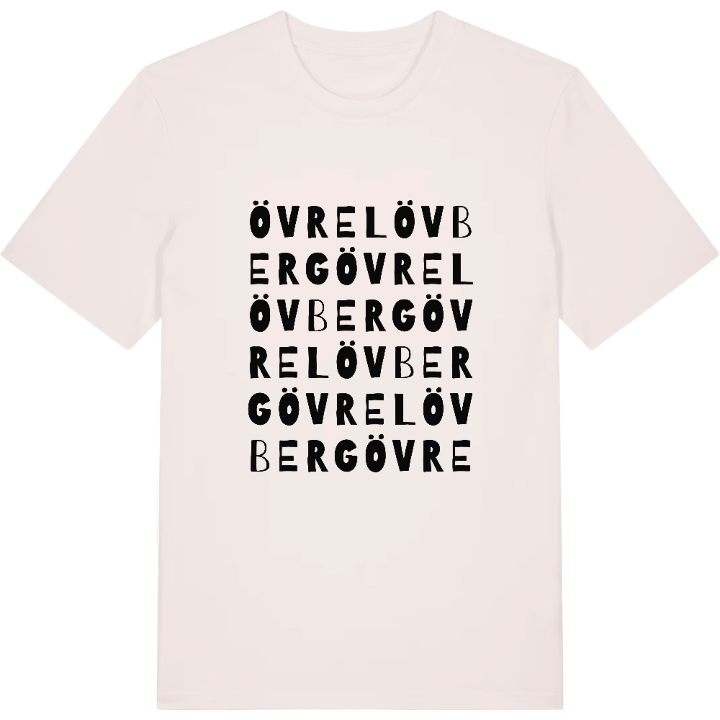 Övre Lövberg ordlek t-shirt – t-shirt från PinShirt
