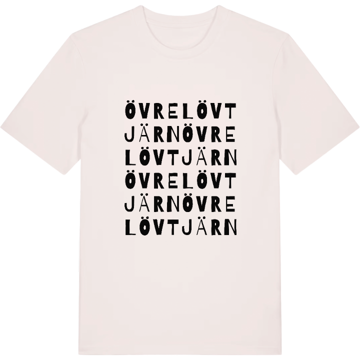 Övre Lövtjärn ordlek t-shirt – t-shirt från PinShirt